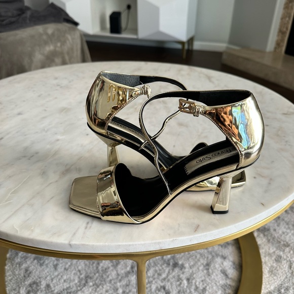 Franco Sarto metallic gold heels - Picture 13 of 13